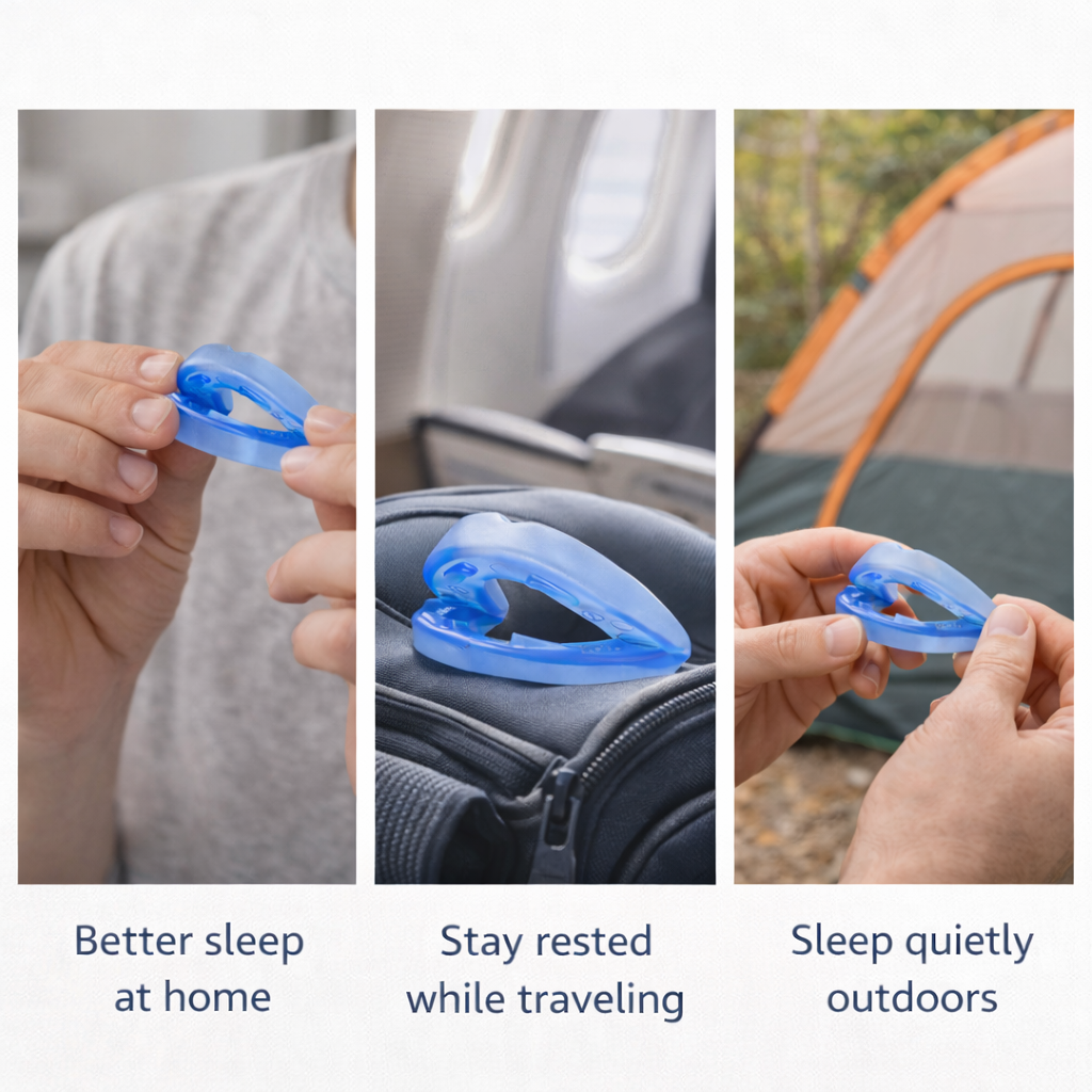 Experience quieter nights with the Silencare Sleep Support Mouthpiece