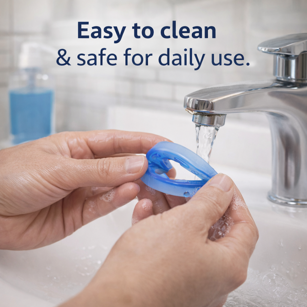 Experience quieter nights with the Silencare Sleep Support Mouthpiece