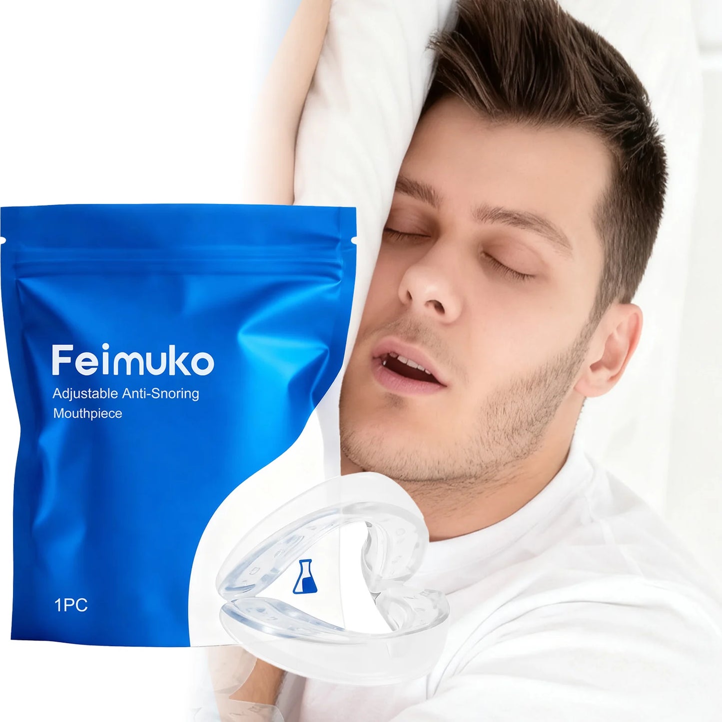 Experience quieter nights with the Silencare Sleep Support Mouthpiece