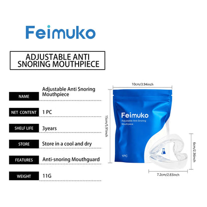 Experience quieter nights with the Silencare Sleep Support Mouthpiece