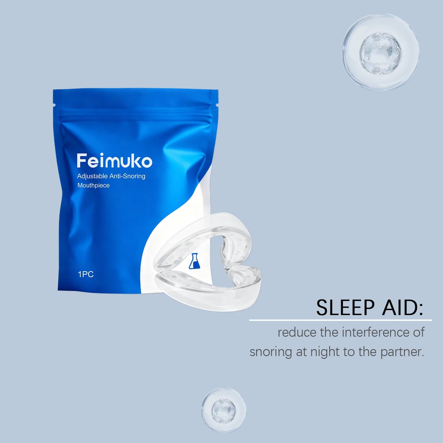 Experience quieter nights with the Silencare Sleep Support Mouthpiece